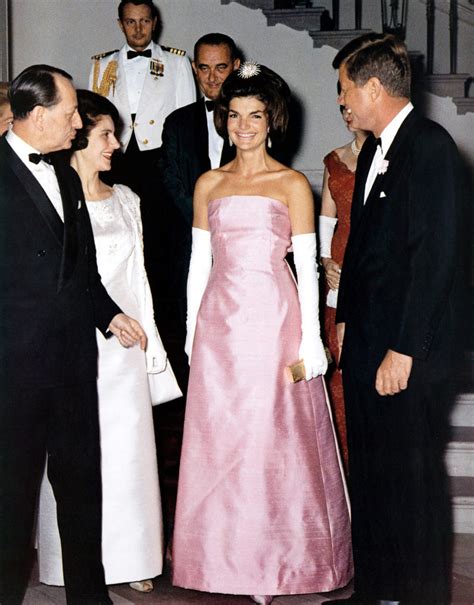 jackie kennedy pink Dior dress